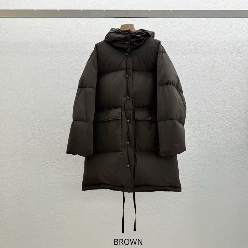 STATEMENT韓國直郵㊣女裝新款職業25秋冬時尚休閑長款羽絨服STATEMENT長款羽絨服圖色3