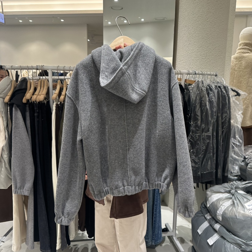 BLUEI-D韓國代購㊣女士新品真品人氣時尚25秋冬休閑職業衛衣Blue i-d/N SHARP衛衣