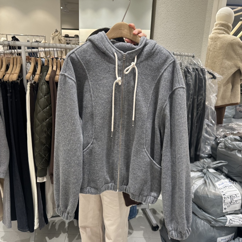 BLUEI-D韓國代購㊣女士新品真品人氣時尚25秋冬休閑職業衛衣Blue i-d/N SHARP衛衣圖色1