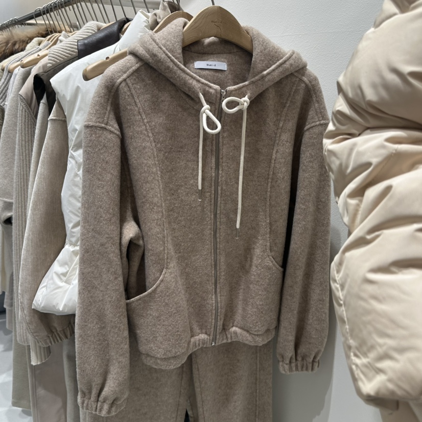 BLUEI-D韓國代購㊣女士新品真品人氣時尚25秋冬休閑職業衛衣Blue i-d/N SHARP衛衣圖色3