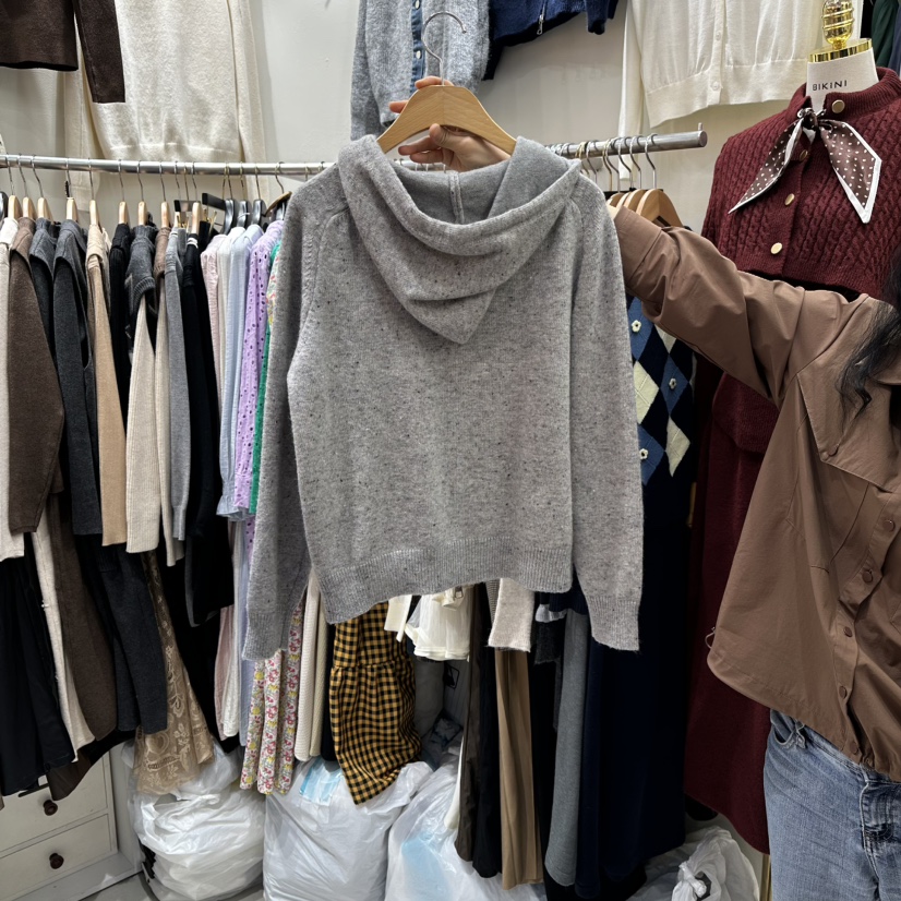 BIKINI東大門㊣代購女裝新品熱賣推薦時尚真品休閑25秋冬毛衣BIKINI毛衣