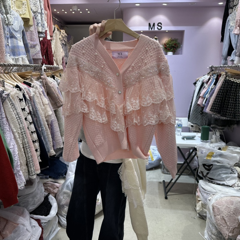 MS東大門㊣直郵女士新品休閑人氣推薦時尚真品熱賣25秋冬針織衫MS針織衫圖色1