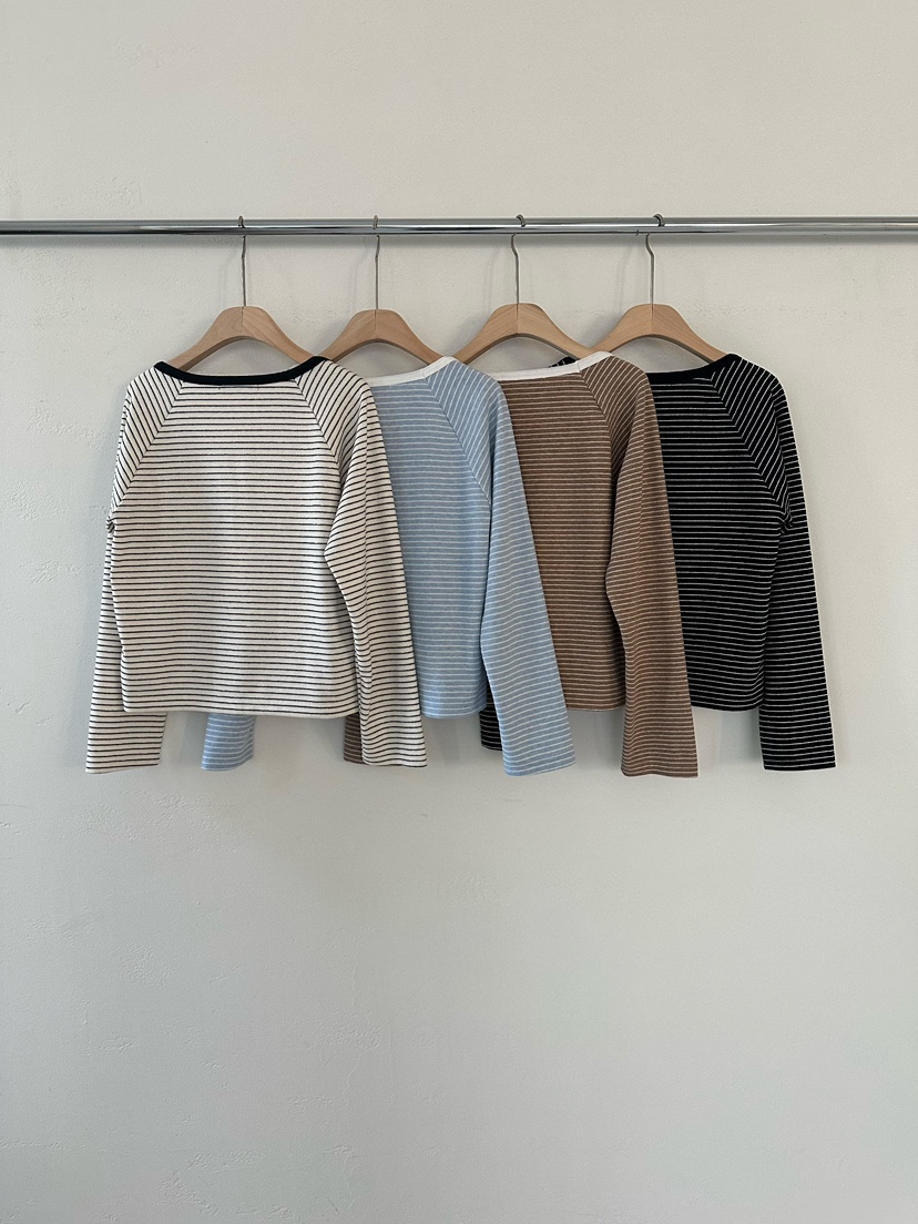 2ND GATE東大門㊣直郵女裝新品25秋冬真品推薦人氣長袖T恤2ND GATE長袖T恤