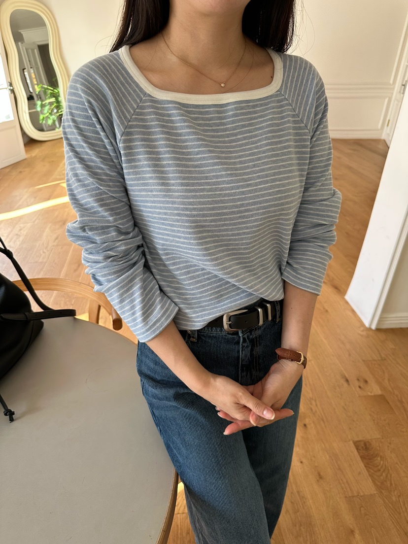 2ND GATE東大門㊣直郵女裝新品25秋冬真品推薦人氣長袖T恤2ND GATE長袖T恤