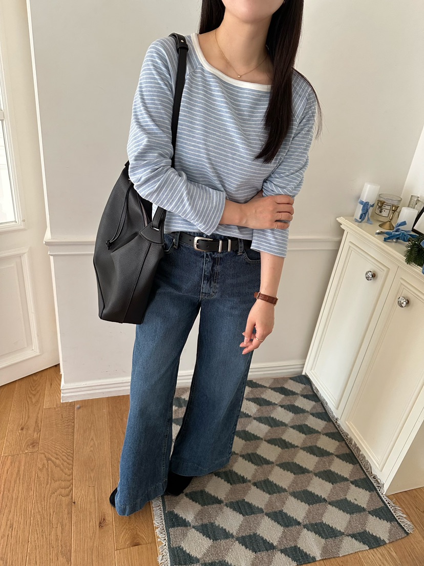 2ND GATE東大門㊣直郵女裝新品25秋冬真品推薦人氣長袖T恤2ND GATE長袖T恤