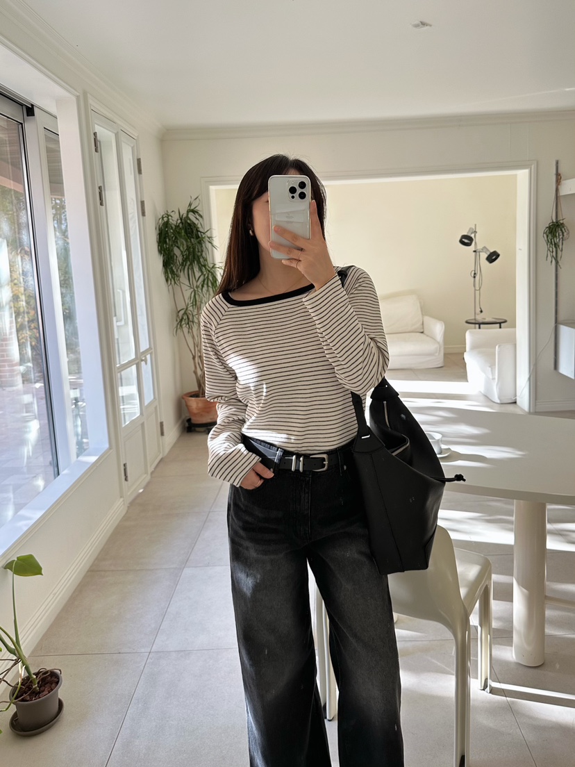 2ND GATE東大門㊣直郵女裝新品25秋冬真品推薦人氣長袖T恤2ND GATE長袖T恤