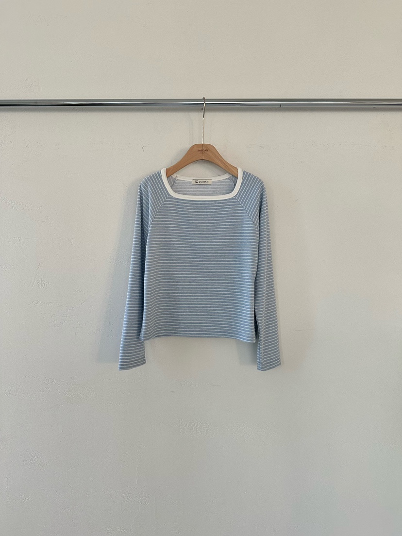 2ND GATE東大門㊣直郵女裝新品25秋冬真品推薦人氣長袖T恤2ND GATE長袖T恤圖色2