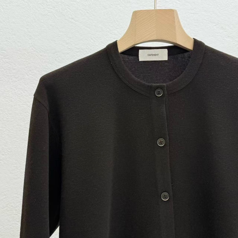 STATEMENT東大門㊣直郵女士新款休閑職業推薦25秋冬時尚針織衫STATEMENT針織衫