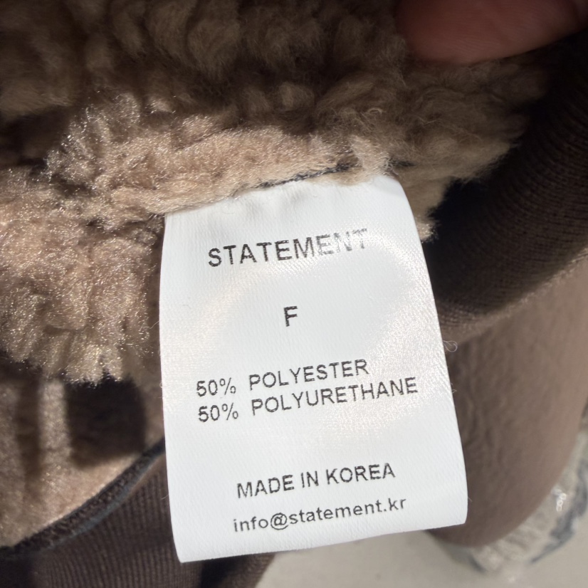 STATEMENT東大門㊣直郵女士新品休閑職業熱賣推薦25秋冬夾克STATEMENT夾克