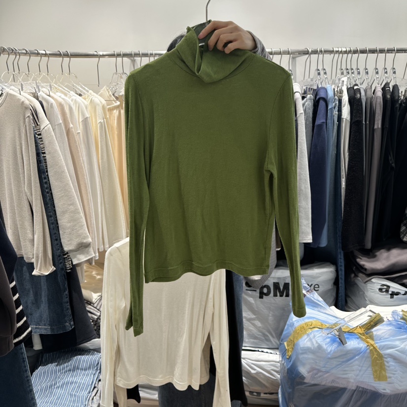 STORIES東大門㊣代購女士新品人氣職業時尚真品熱賣長袖T恤STORIES長袖T恤圖色3