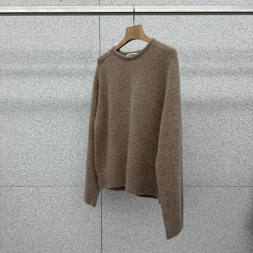 AT THE BAGEL東大門㊣代購女裝新品25秋冬休閑人氣針織衫AT THE BAGEL針織衫圖色1