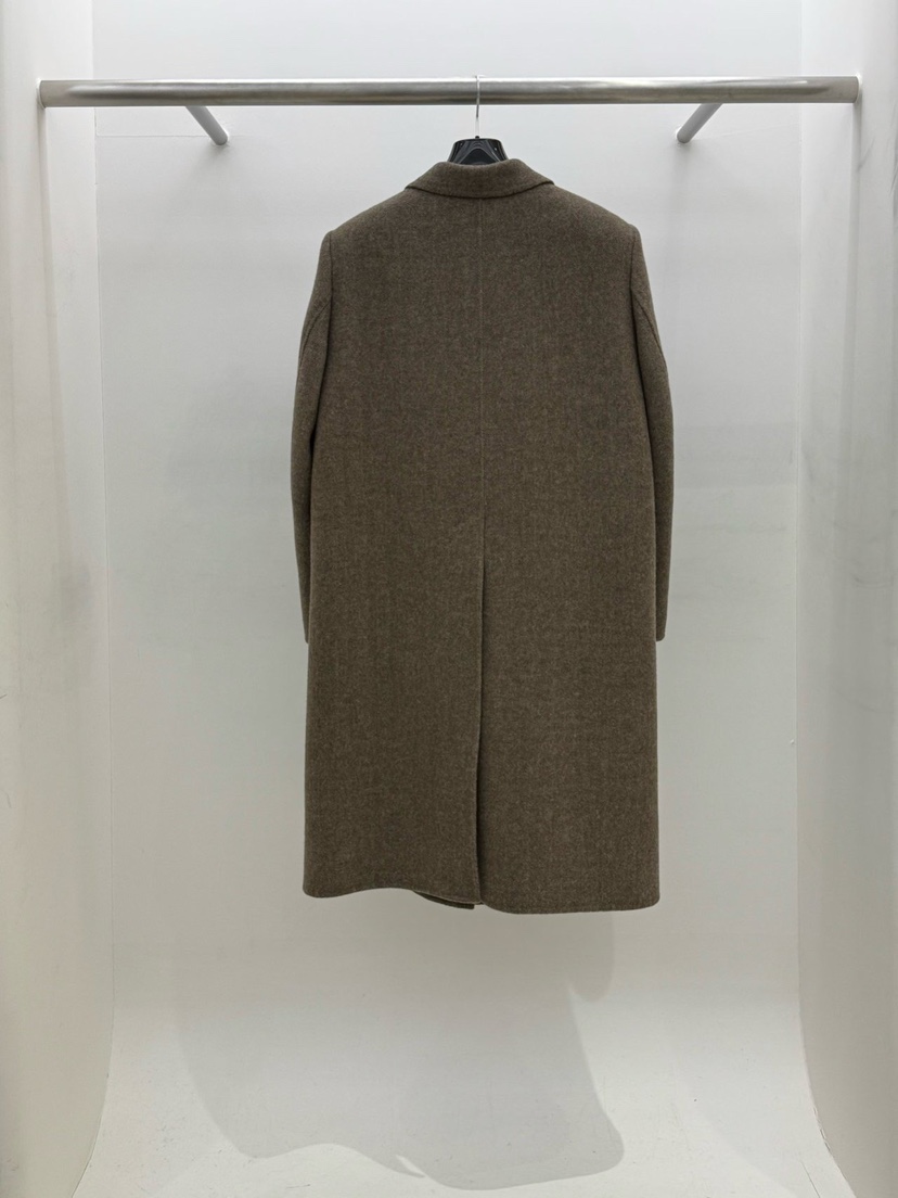 EDIT韓國代購㊣女裝新款25秋冬熱賣人氣時尚休閑中長款大衣EDIT中長款大衣