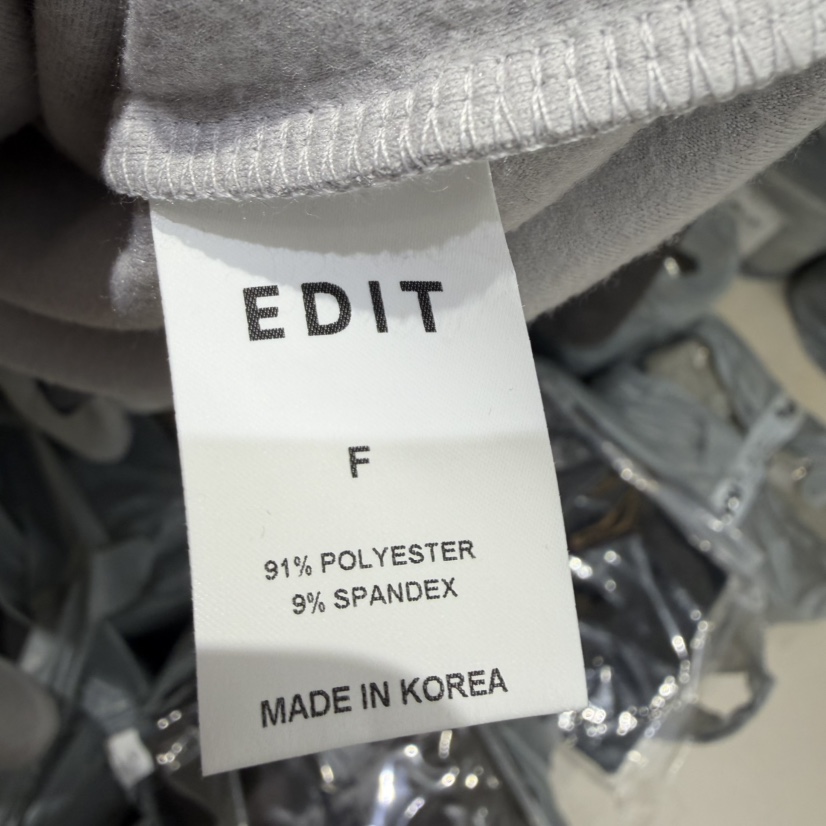 EDIT韓國直郵㊣女士新款時尚熱賣職業休閑25秋冬真品推薦衛衣EDIT衛衣