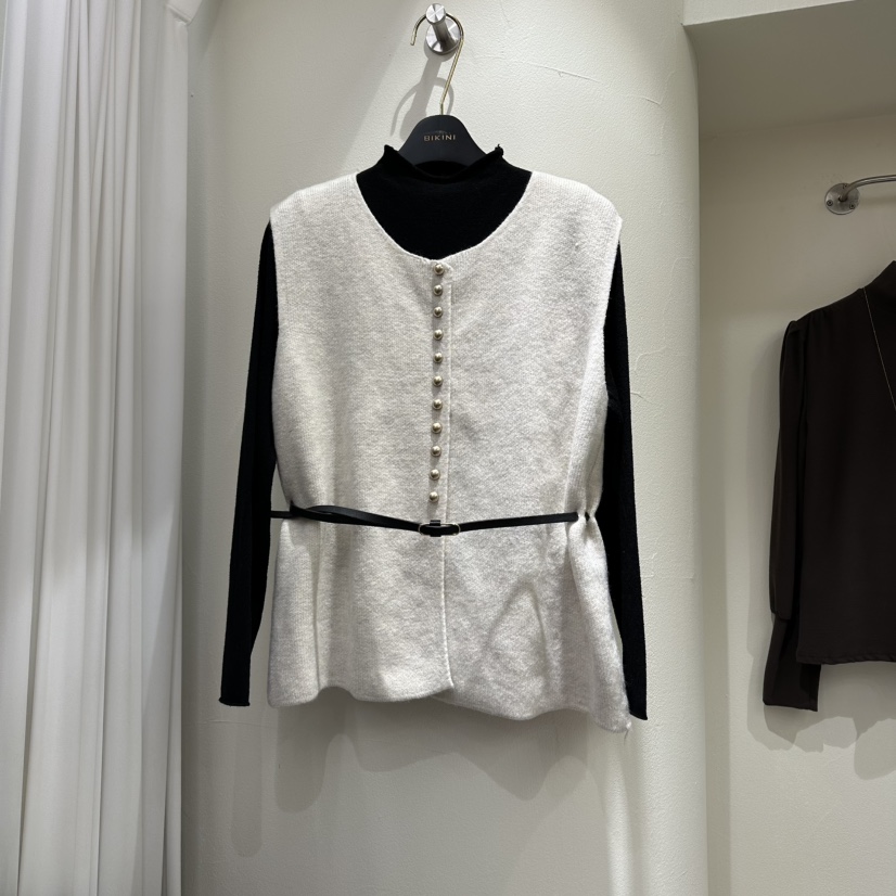 BIKINI東大門㊣直郵女裝新品25秋冬時尚休閑套裝不含腰帶套裝BIKINI套裝圖色1