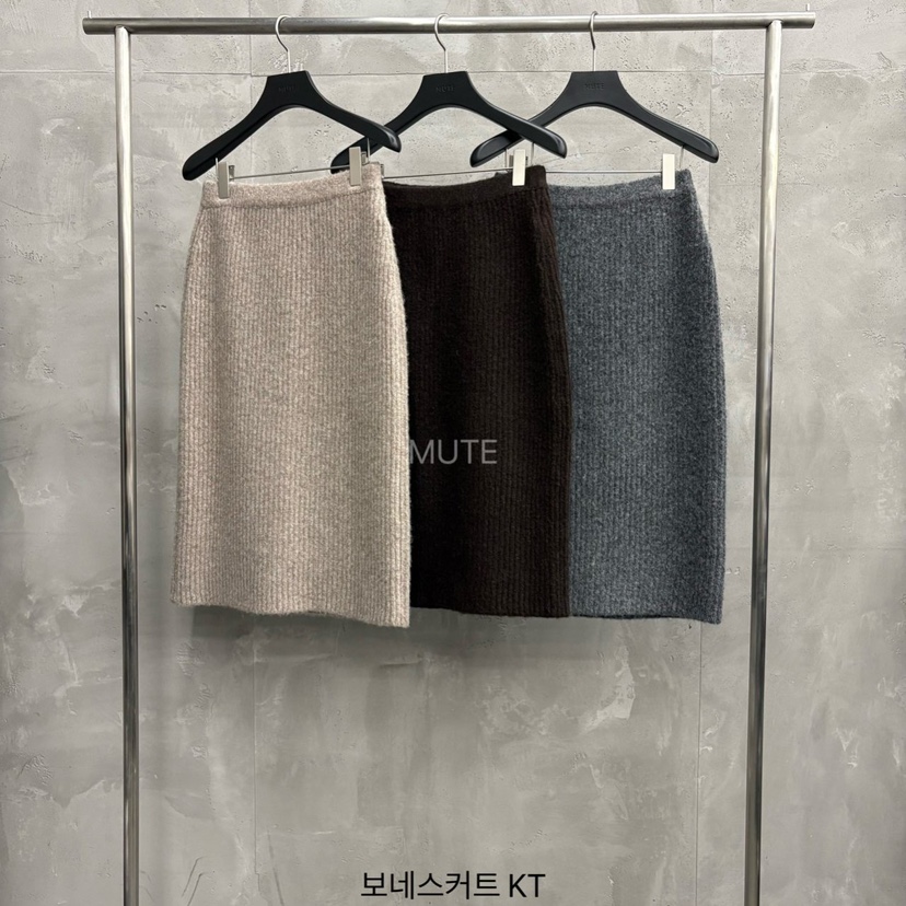 MUTE-P東大門㊣代購女士新款時尚休閑25秋冬推薦真品熱賣長裙MUTE長裙
