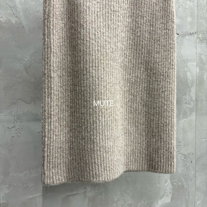 MUTE-P東大門㊣代購女士新款時尚休閑25秋冬推薦真品熱賣長裙MUTE長裙