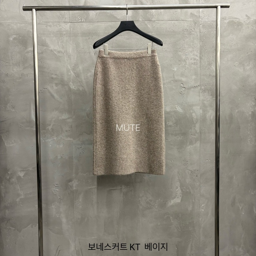 MUTE-P東大門㊣代購女士新款時尚休閑25秋冬推薦真品熱賣長裙MUTE長裙圖色1