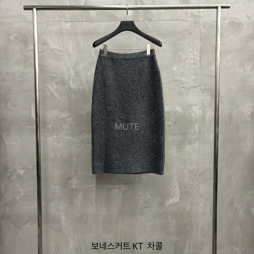 MUTE-P東大門㊣代購女士新款時尚休閑25秋冬推薦真品熱賣長裙MUTE長裙圖色3