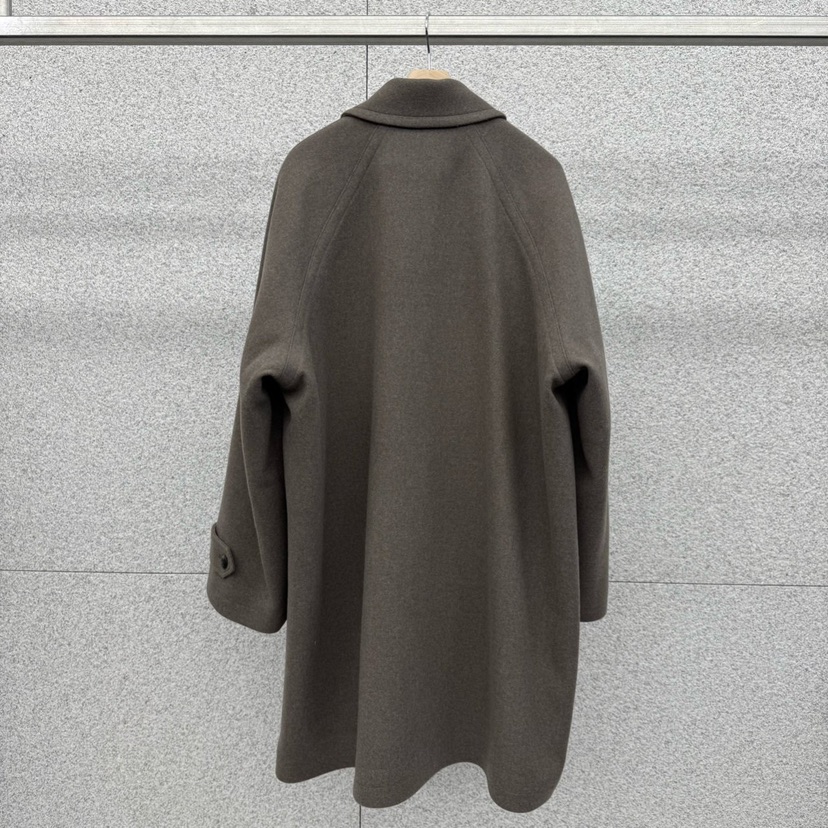 AT THE BAGEL東大門㊣直郵女士新品休閑職業25秋冬中長款大衣AT THE BAGEL中長款大衣