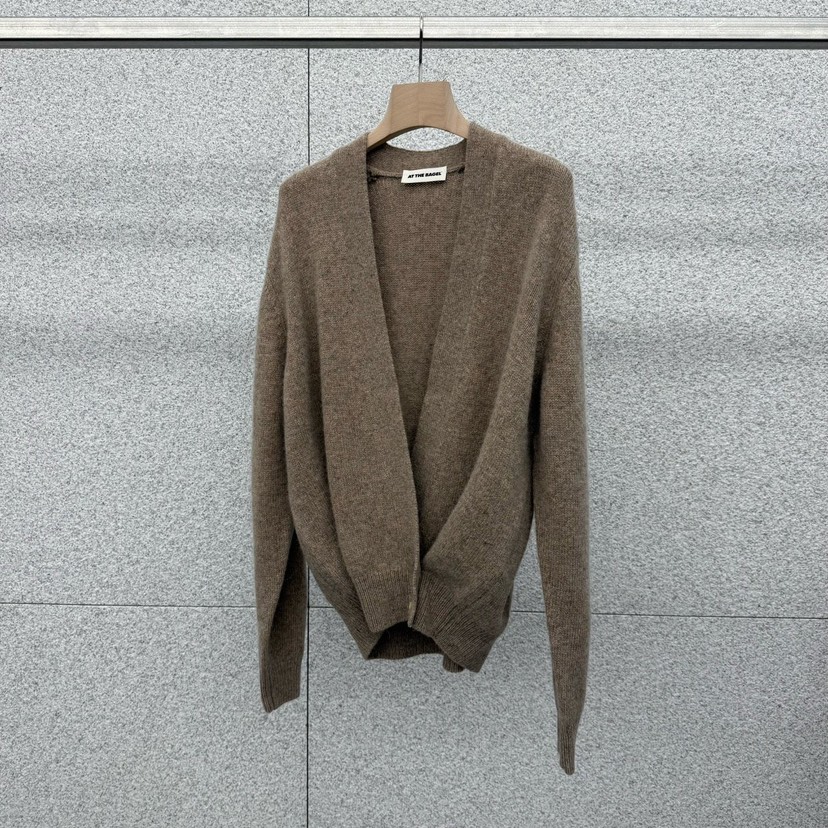AT THE BAGEL東大門㊣實拍女裝新款25秋冬職業推薦針織衫AT THE BAGEL針織衫圖色1