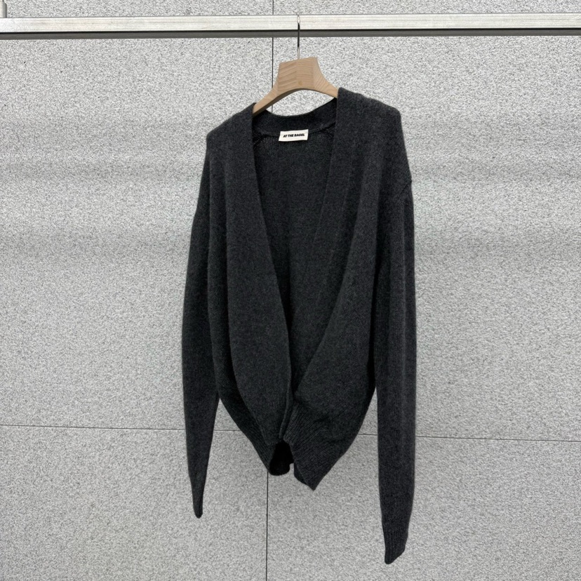 AT THE BAGEL東大門㊣實拍女裝新款25秋冬職業推薦針織衫AT THE BAGEL針織衫圖色2