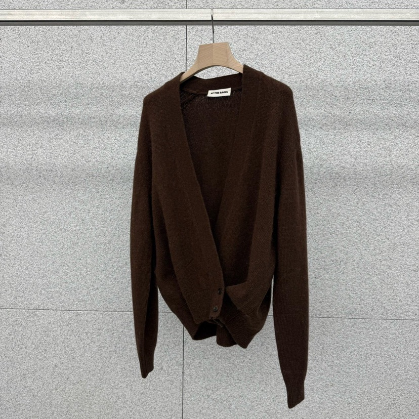 AT THE BAGEL東大門㊣實拍女裝新款25秋冬職業推薦針織衫AT THE BAGEL針織衫圖色3