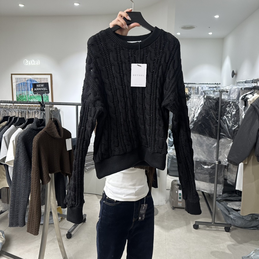 BETHEL東大門㊣代購女士新款人氣時尚推薦25秋冬職業針織衫BETHEL針織衫圖色2