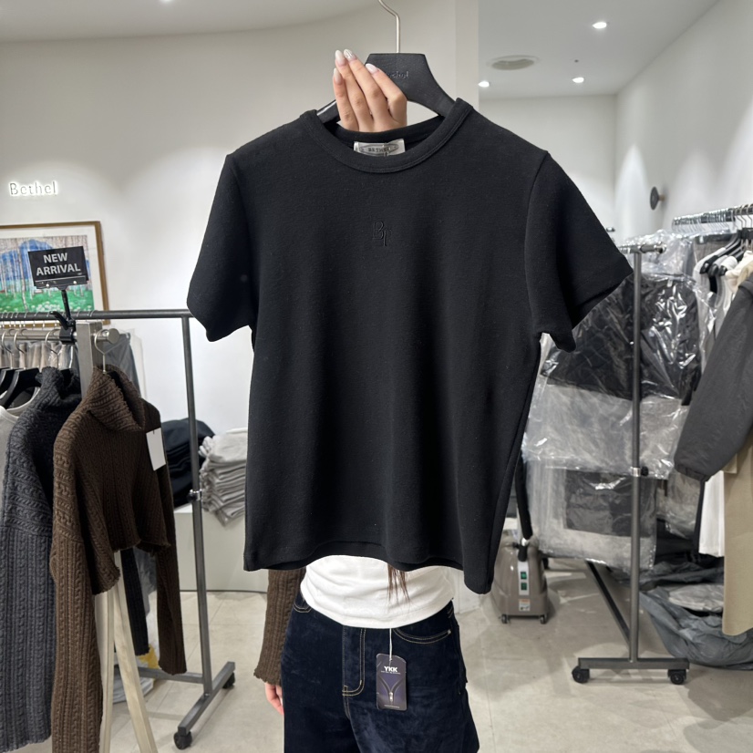 BETHEL東大門㊣直郵女裝新品人氣職業真品休閑推薦時尚熱賣T恤BETHELT恤圖色4