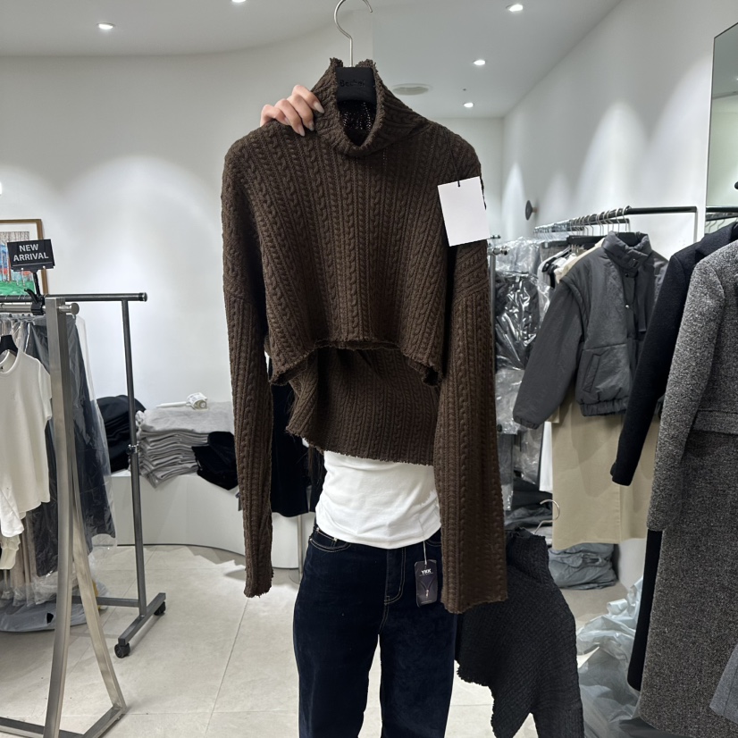 BETHEL東大門㊣直郵女裝新款熱賣25秋冬人氣休閑真品針織衫BETHEL針織衫圖色1