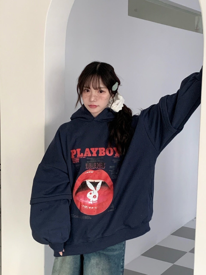 MAISONDEGLORY韓國代購㊣女裝新款熱賣推薦25秋冬時尚人氣衛衣MAISON DE GLORY衛衣