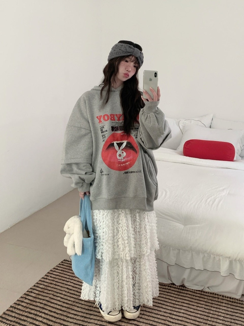 MAISONDEGLORY韓國代購㊣女裝新款熱賣推薦25秋冬時尚人氣衛衣MAISON DE GLORY衛衣