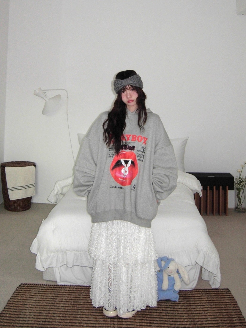 MAISONDEGLORY韓國代購㊣女裝新款熱賣推薦25秋冬時尚人氣衛衣MAISON DE GLORY衛衣