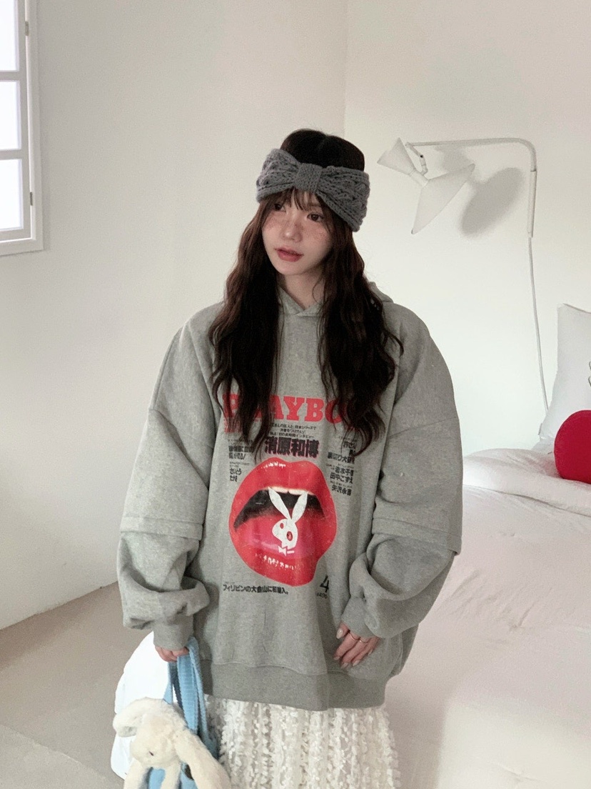 MAISONDEGLORY韓國代購㊣女裝新款熱賣推薦25秋冬時尚人氣衛衣MAISON DE GLORY衛衣