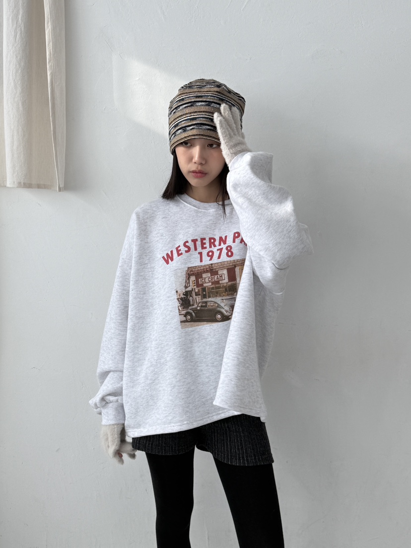 EOMPIT韓國直郵㊣女士新品25秋冬休閑人氣推薦衛衣不含腰包EOMPIT衛衣