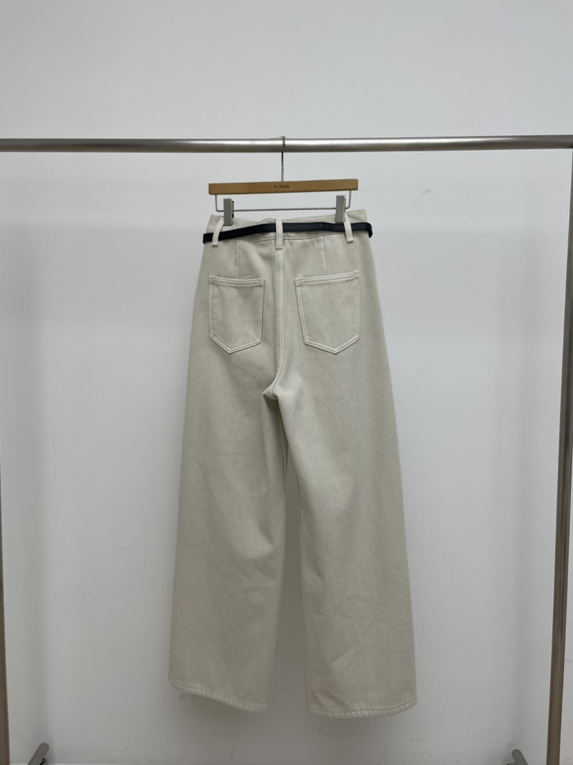 MILLIMETER東大門㊣直郵女裝新品25秋冬推薦休閑褲不含腰帶MILLIMETER/MGML休閑褲