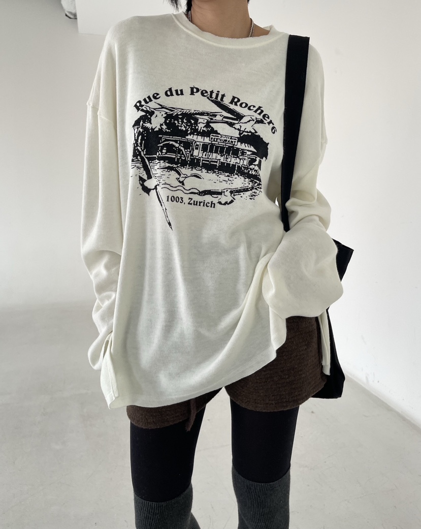 REIZ東大門㊣實拍女士新款職業時尚休閑人氣推薦熱賣長袖T恤REIZ長袖T恤