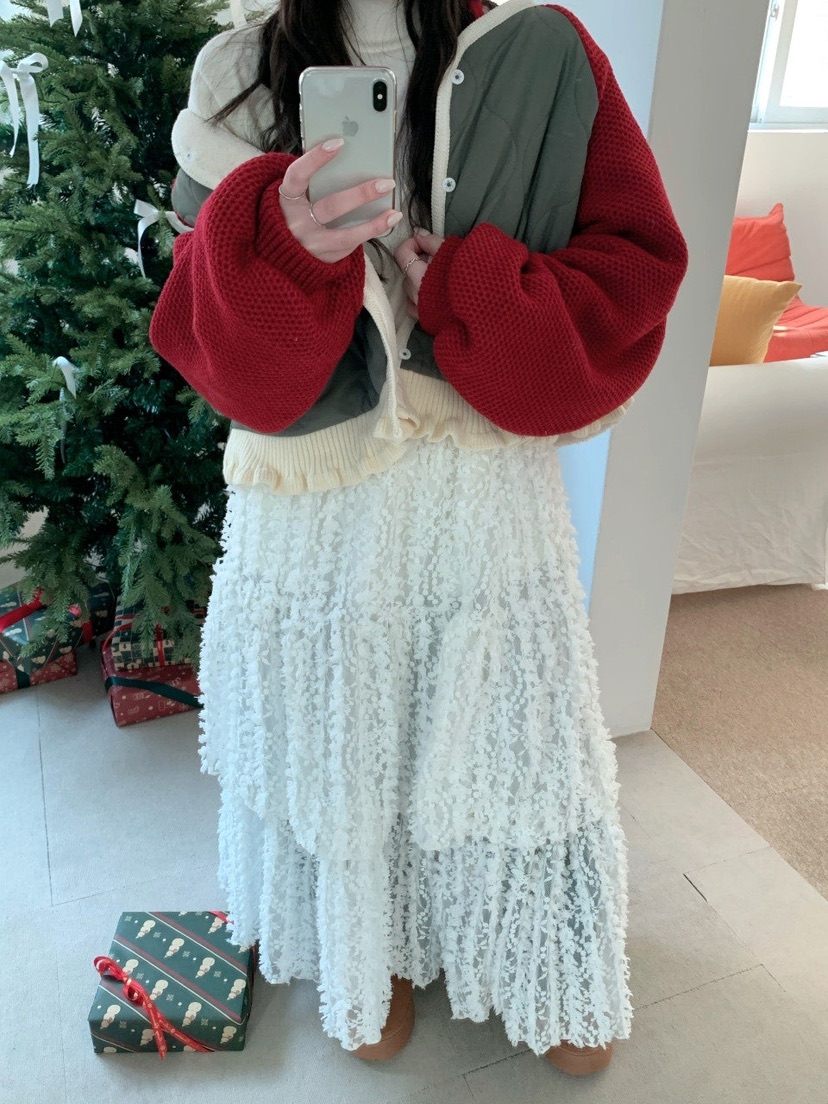 MAISONDEGLORY韓國代購㊣女裝新品休閑25秋冬時尚推薦熱賣長裙MAISON DE GLORY長裙