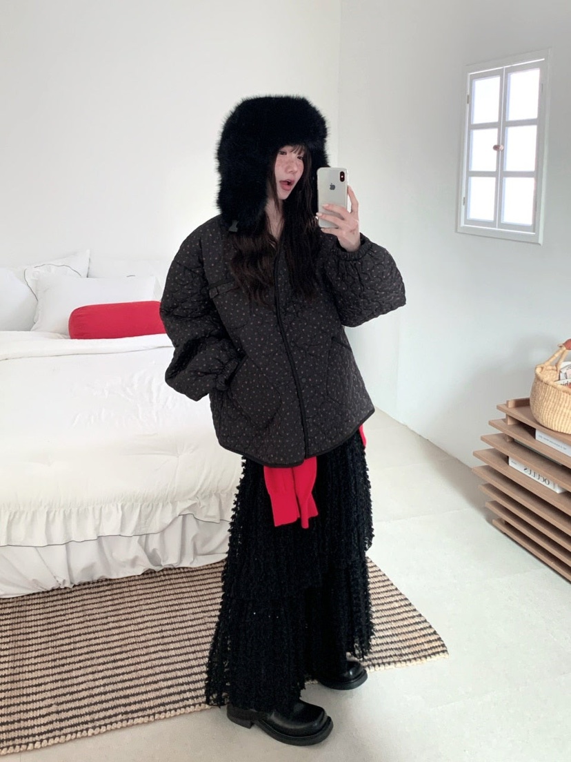 MAISONDEGLORY韓國代購㊣女裝新品休閑25秋冬時尚推薦熱賣長裙MAISON DE GLORY長裙