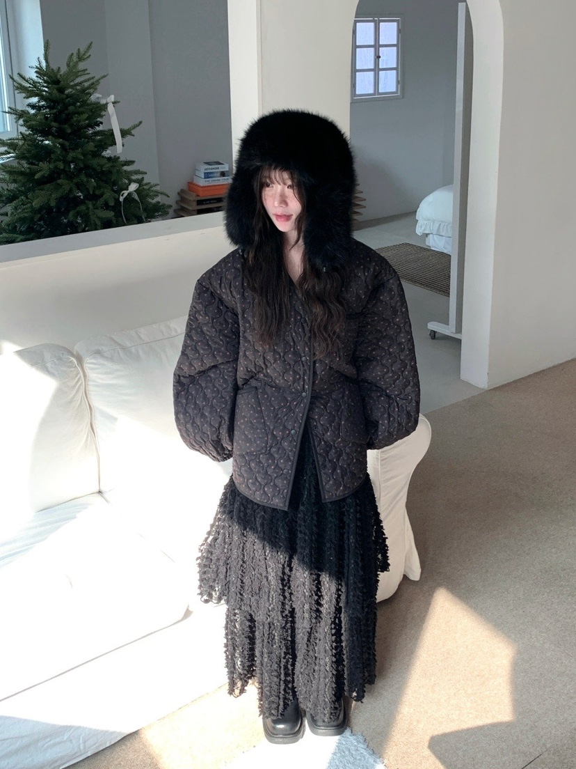 MAISONDEGLORY韓國代購㊣女裝新品休閑25秋冬時尚推薦熱賣長裙MAISON DE GLORY長裙