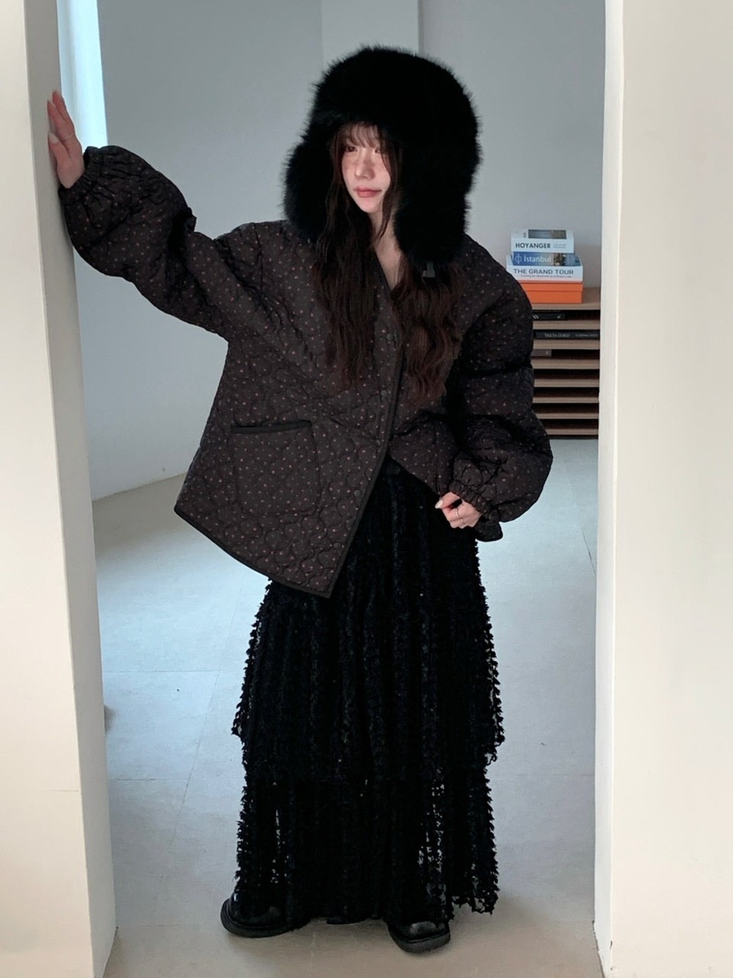 MAISONDEGLORY韓國代購㊣女裝新品休閑25秋冬時尚推薦熱賣長裙MAISON DE GLORY長裙