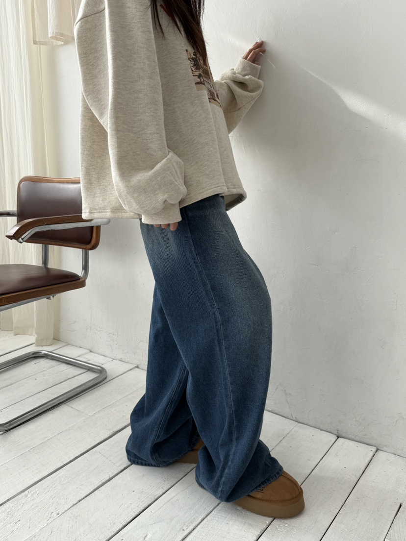 EOMPIT東大門㊣直郵女士新品時尚人氣職業休閑熱賣推薦牛仔褲EOMPIT牛仔褲