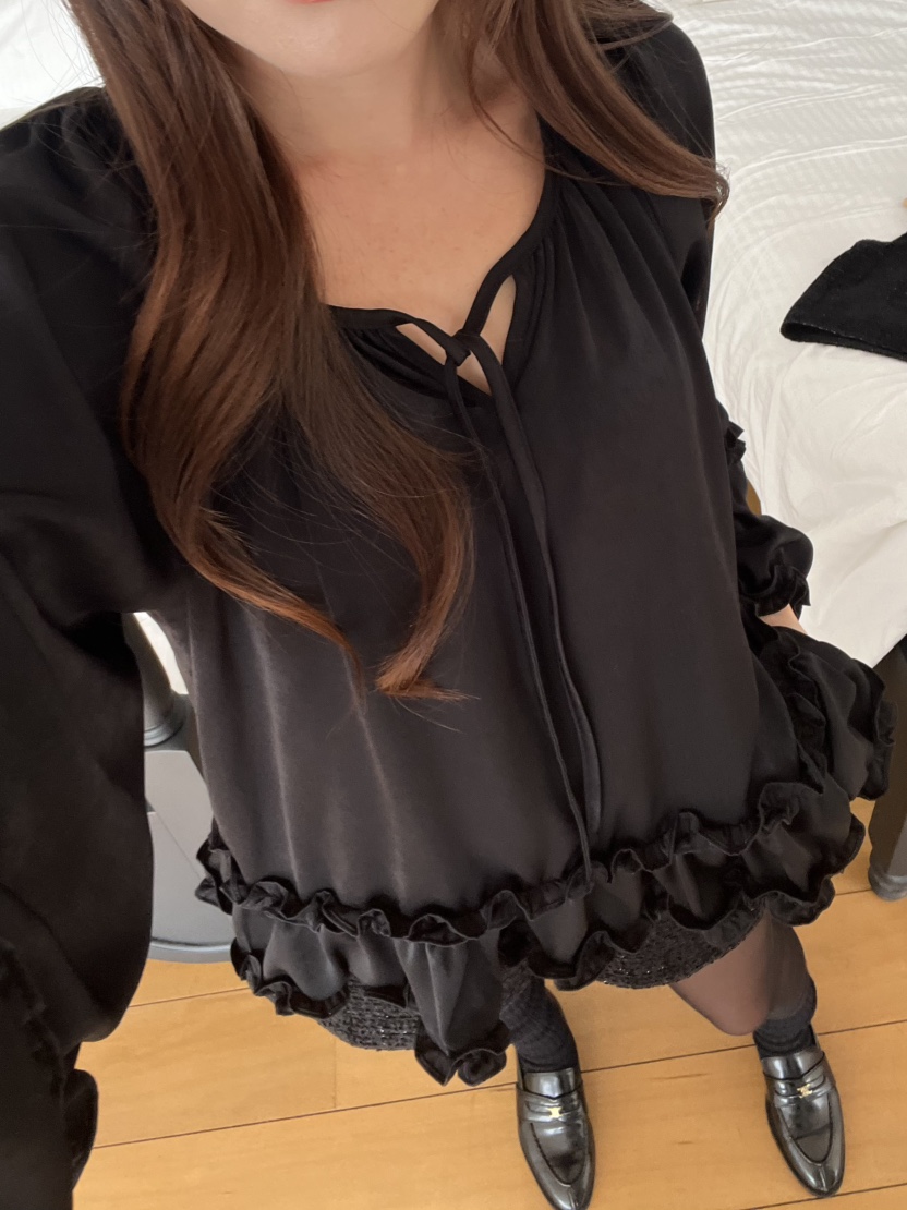 BOLD韓國直郵㊣女士新品時尚人氣25秋冬推薦休閑襯衫蕾絲衫BOLD襯衫/蕾絲衫