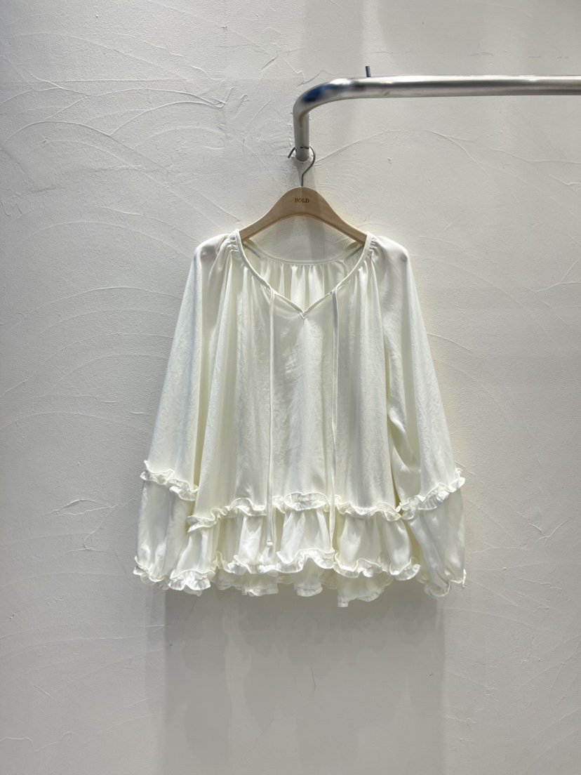 BOLD韓國直郵㊣女士新品時尚人氣25秋冬推薦休閑襯衫蕾絲衫BOLD襯衫/蕾絲衫圖色2