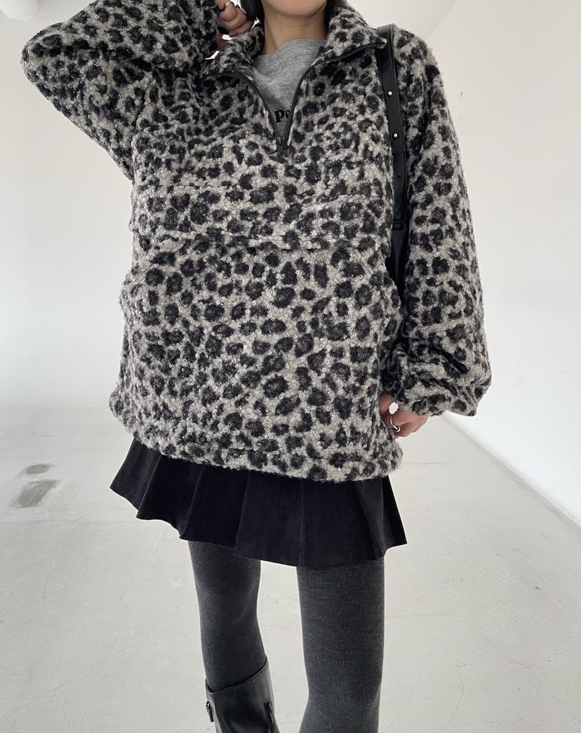 REIZ韓國代購㊣女裝新款時尚25秋冬人氣休閑職業推薦熱賣衛衣REIZ衛衣