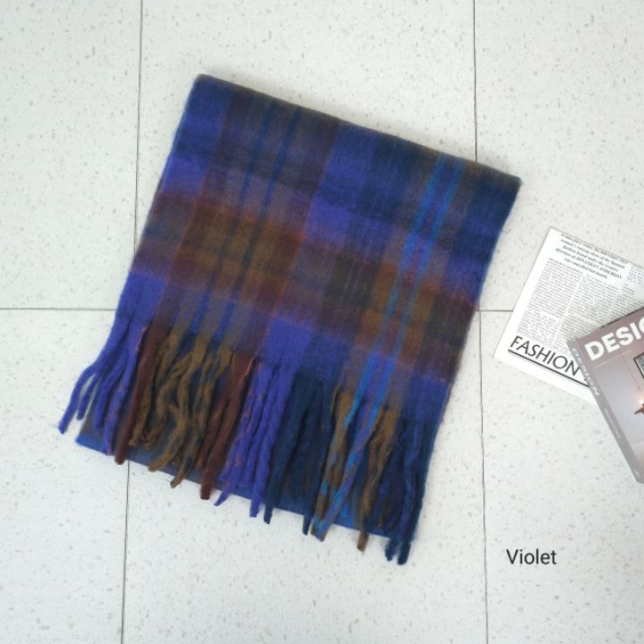 EBADA東大門㊣代購女裝新款人氣職業25秋冬熱賣休閑圍巾披肩EBADA圍巾/披肩圖色3