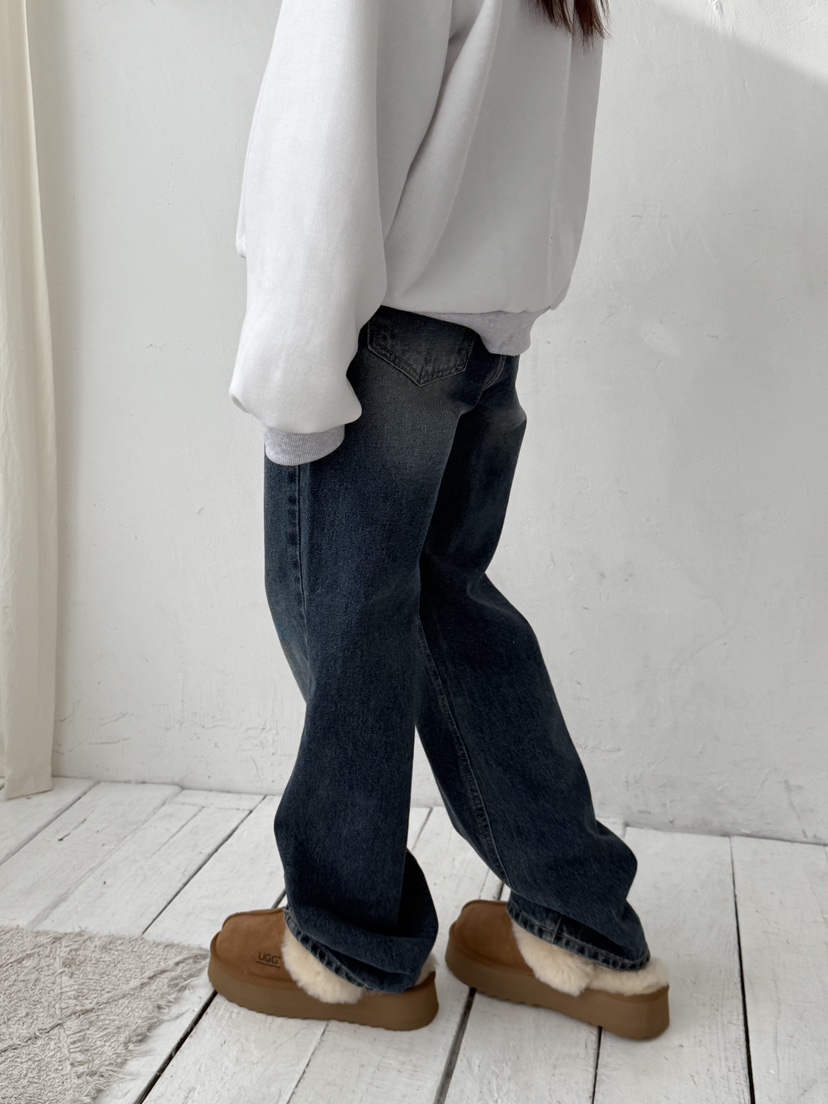 EOMPIT韓國直郵㊣女士新款25秋冬熱賣推薦人氣時尚休閑牛仔褲EOMPIT牛仔褲