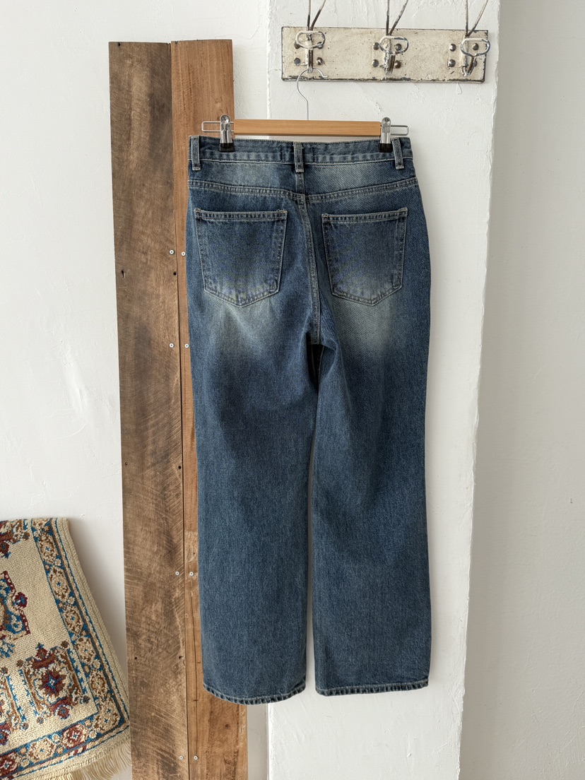 EOMPIT韓國直郵㊣女士新款25秋冬熱賣推薦人氣時尚休閑牛仔褲EOMPIT牛仔褲