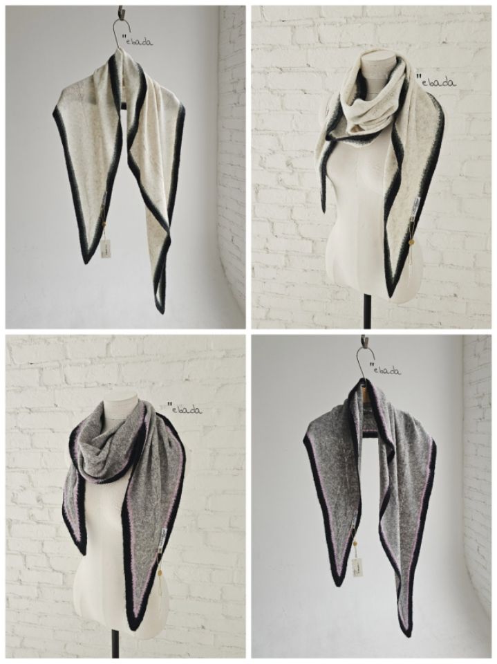 EBADA東大門㊣實拍女裝新品時尚推薦人氣休閑25秋冬圍巾披肩EBADA圍巾/披肩