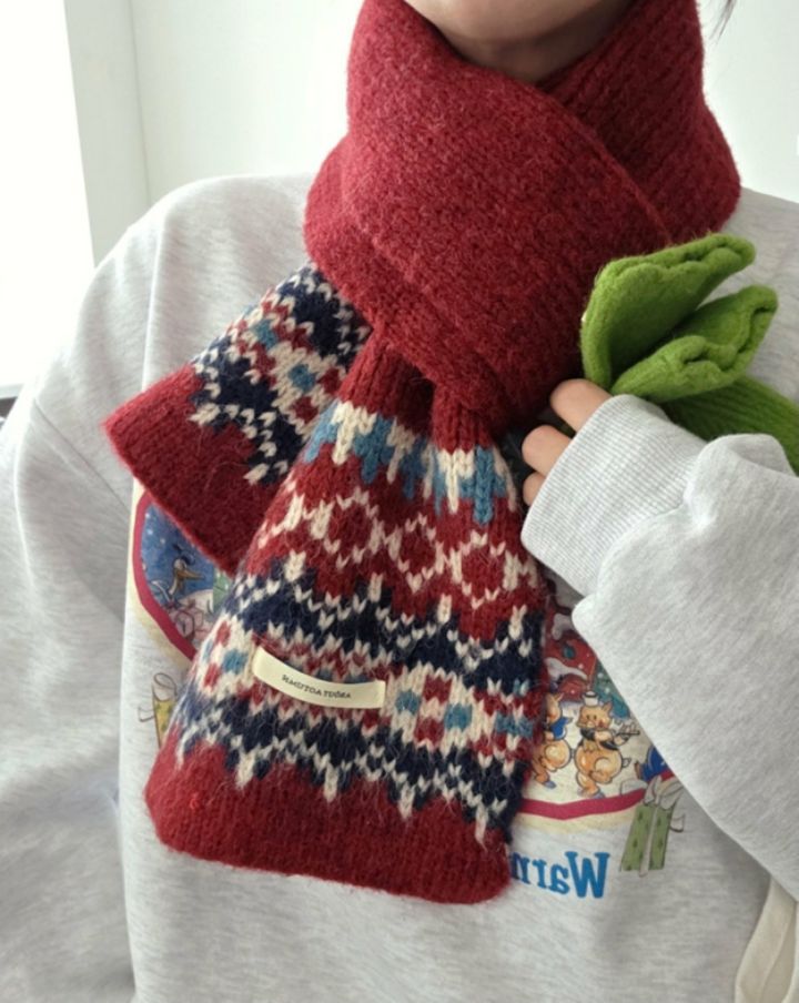 EBADA東大門㊣實拍女裝新品休閑時尚推薦熱賣25秋冬圍巾披肩EBADA圍巾/披肩