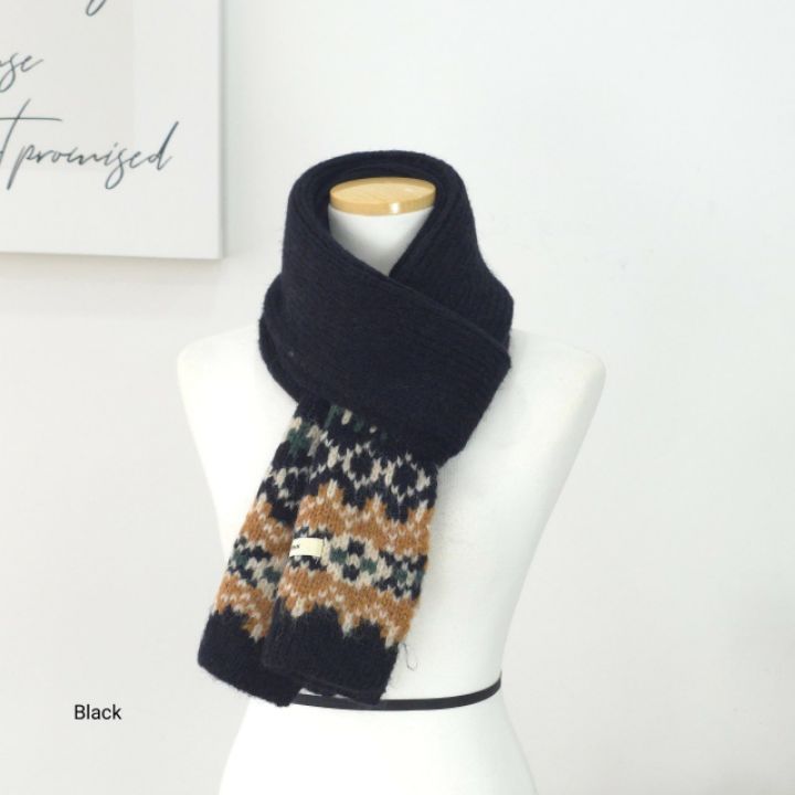 EBADA東大門㊣實拍女裝新品休閑時尚推薦熱賣25秋冬圍巾披肩EBADA圍巾/披肩圖色4